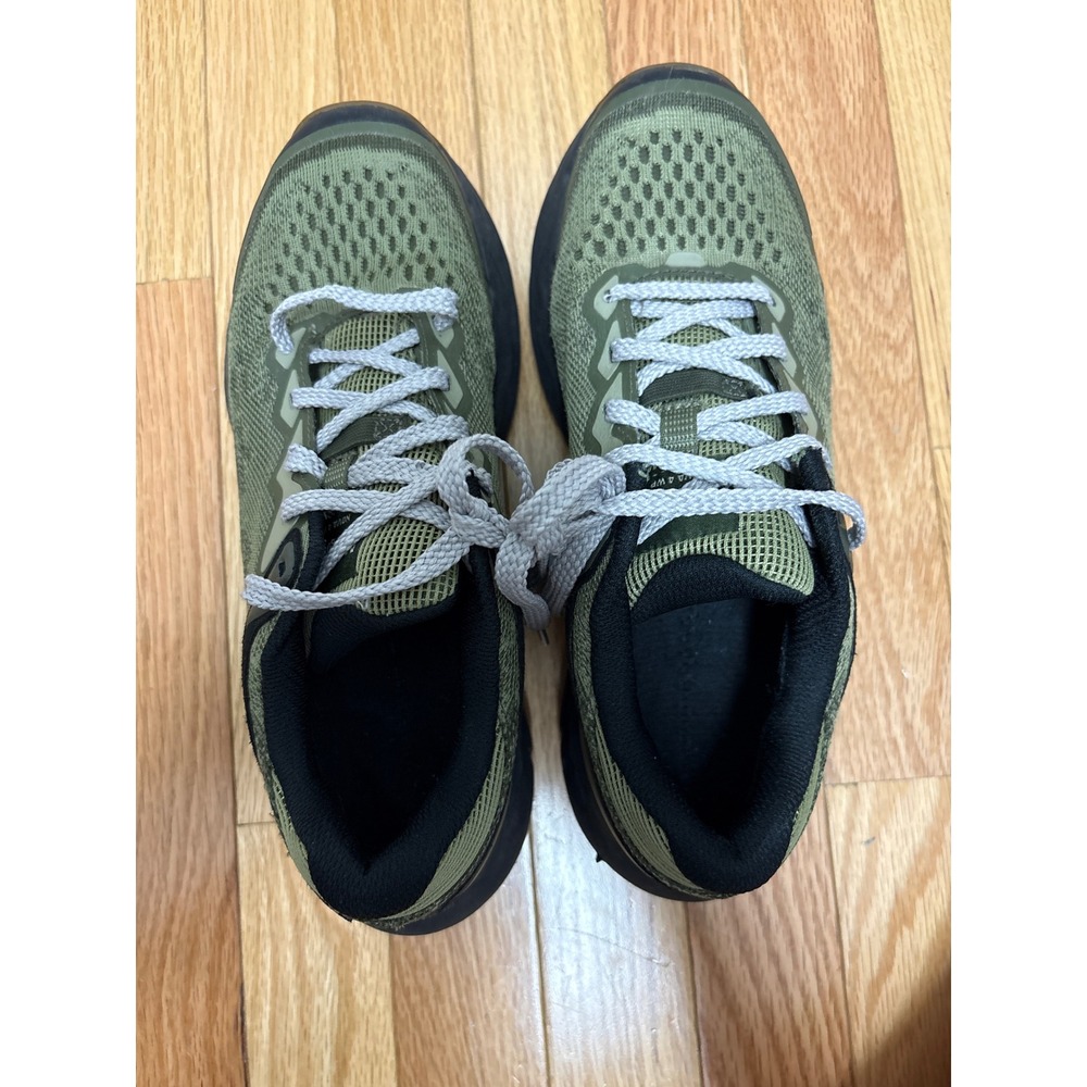 Merrell Mens Nova 4 WP Waterproof Trail Running Shoes Olive Green J068397 7.5